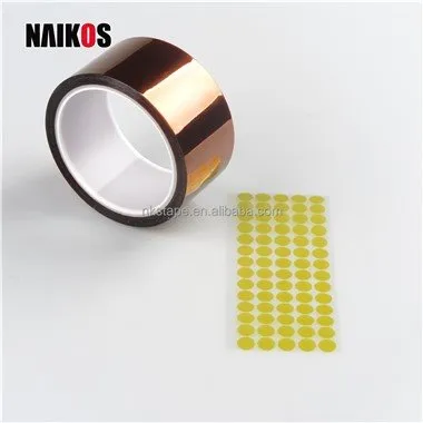 ڈائی کٹنگ PI ڈاٹس کپٹن چپکنے والی ٹیپ